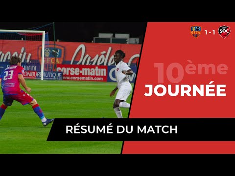 Résumé du match : GFC Ajaccio VS SO Cholet (1-1)