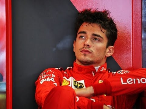 Charles Leclerc is angry about his drink... - YouTube