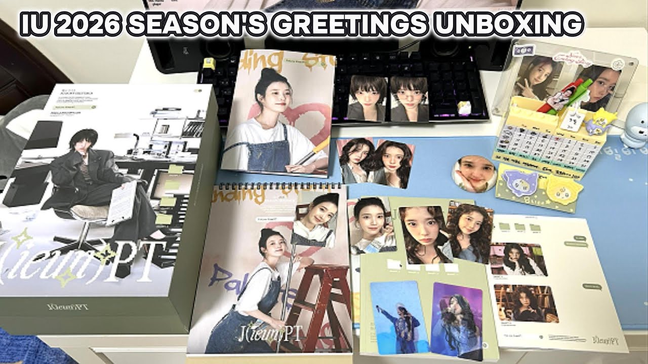 IU 2026 SEASON'S GREETINGS UNBOXING年曆開箱