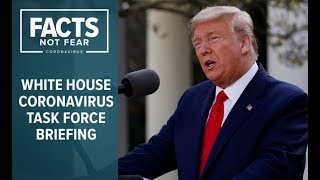 White House Coronavirus Task Force holds daily briefing | LIVE