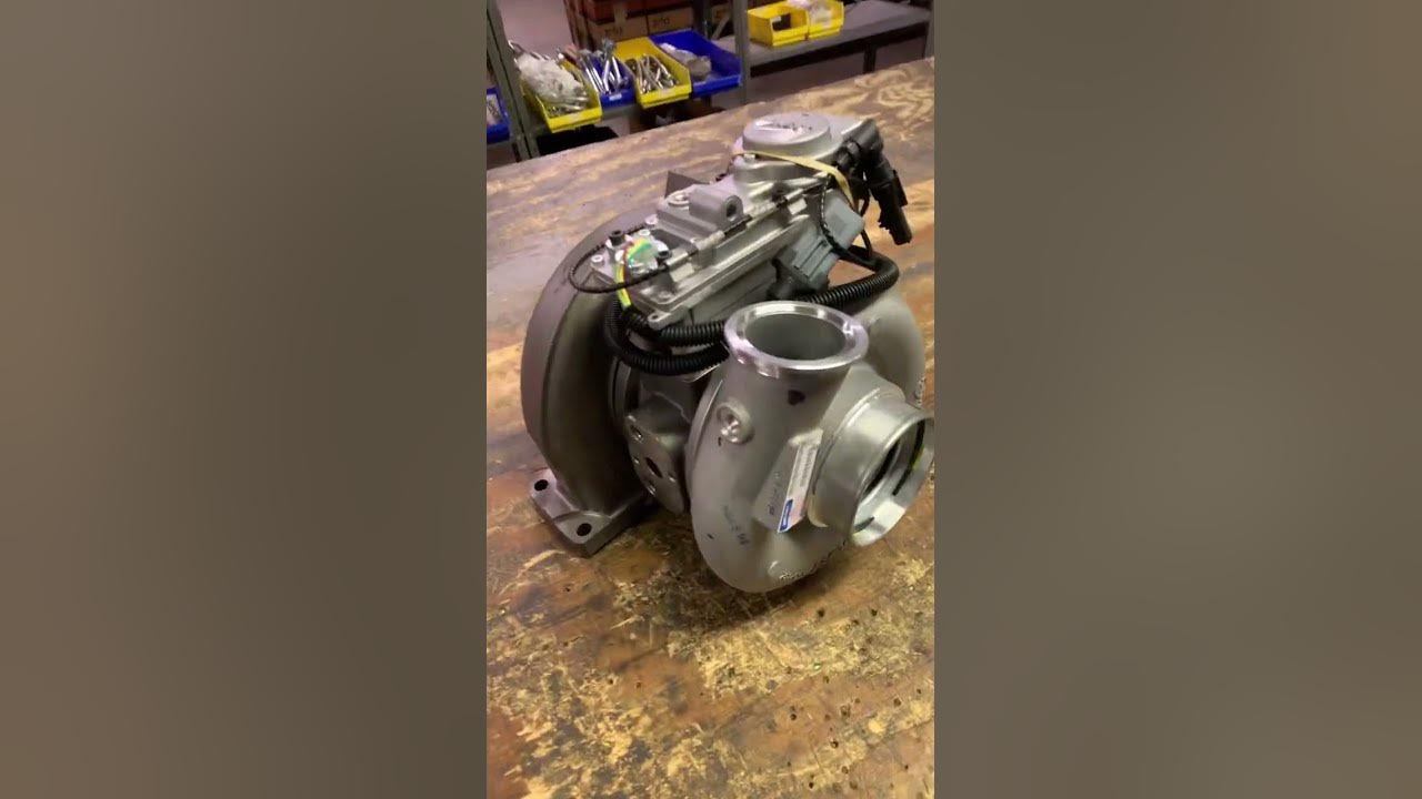 Oem holset detroit series 60 ddec 6 turbo with actuator youtube