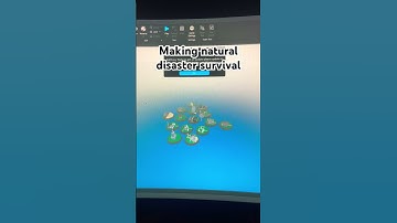 Building natural disaster survival to prove it’s easy to make #robloxstudio #roblox #new