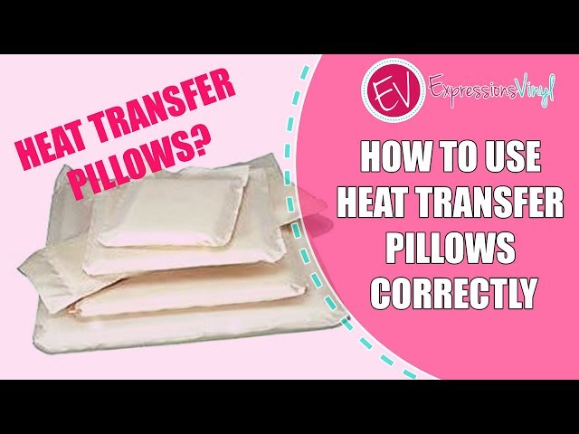 Tutorial: How to Use Pressing Pillows in Your Heat Press - Cutting