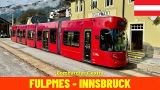 Cab Ride Fulpmes  Innsbruck (Stubai Valley Railway, Austria) train driver's view in 4K
