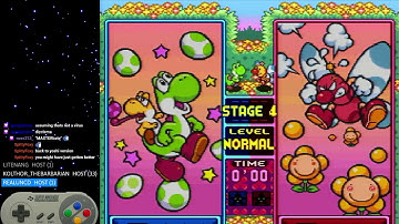 Tetris Attack - Normal Mode Full Playthrough