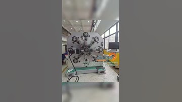 Sunjoy 12 axis CNC camless spring forming machine SJFJ 1280RCNC