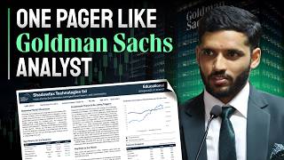 How to Make a Professional One Pager Report for Buy-Side Jobs