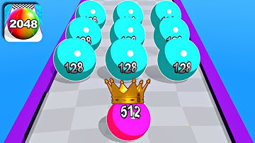 2048 Ball 🔮💥: All Levels Gameplay Walkthrough Android ,iOS NEW UPDATE