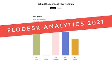 Flodesk Analytics 2021 | Analyzing Your Email Marketing Data