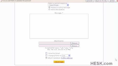 Help Desk Software HESK