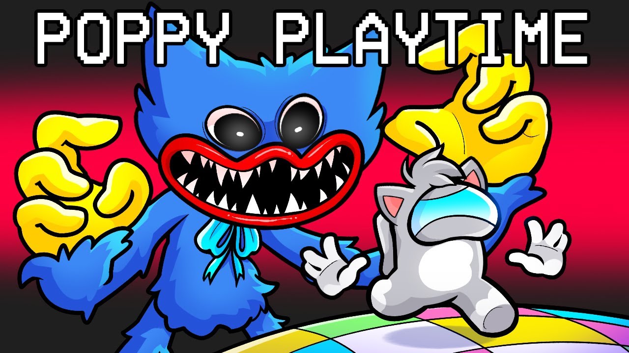 Jugando POPPY PLAYTIME en AMONG US 😈😰
