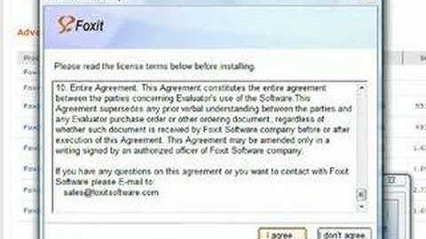 Foxit PDF Editor Installation