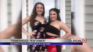 Classmates remember NKU musical theatre student killed in car crash