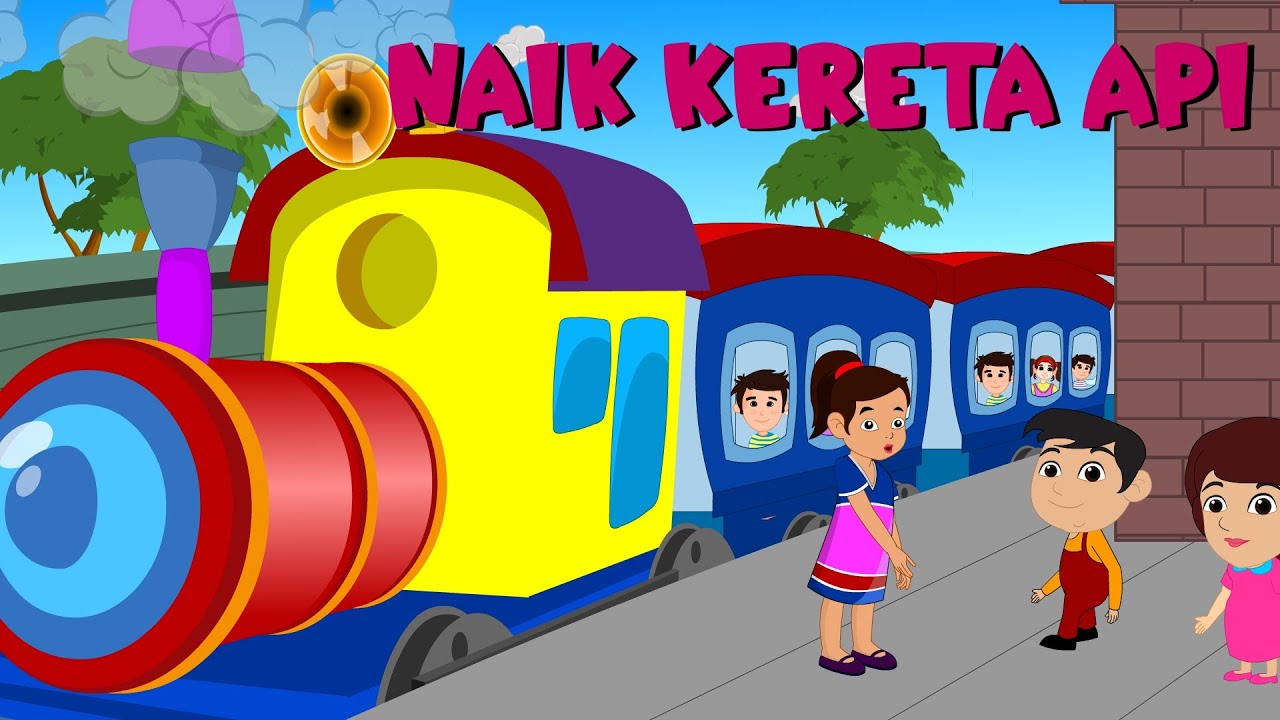 Naik Kereta Api Tut Tut Tut Lagu Anak TV Riging A Train Song In