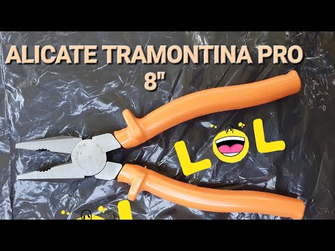 Unboxing Alicate Tramintina
