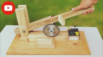 How to make table saw and sander machine 2 in 1 DIY