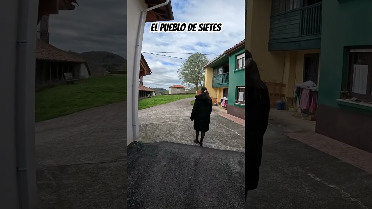 Caminamos por el pueblo de sietes en el concejo de Villaviciosa de Asturias