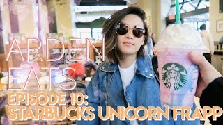 ARDEN EATS | Episode 10: Starbucks UNICORN Frappuccino Honest Review