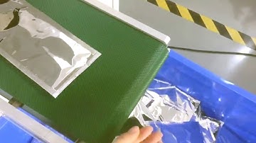 fully automatic KF94 fish type face masks making CCD vision 4 sided sealing pouches bagging line