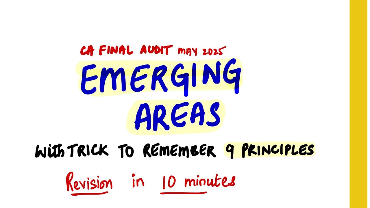 Новые направления ESG (урок по определению 9 принципов). Повторение за 10 минут | Финал CA, 25 МАЯ