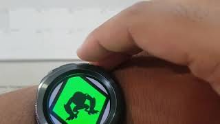 Real Omnitrix v2 test | Galaxy Gear | screenshot 3