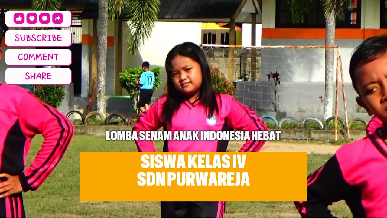 Lomba senam kelas 4 SDN Purwareja