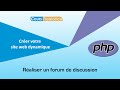 Tutoriel php  cration dun forum de discussion avec php  html  css