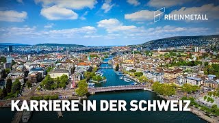 Rheinmetall als Arbeitgeber in der Schweiz. Bewerben Sie sich jetzt!