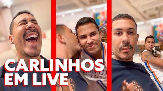 Carlinhos Maia e Lucas Guimarães em LIVE SURPRESA
