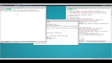 Learning from Emacs: buffers, helm, terminal