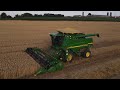 Combining Wheat 2020