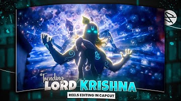 Trending Lord Krishna & Mahadev Sky VFX Editing | CapCut Tutorial 🔥
