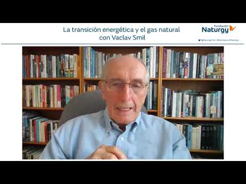 Webinar "La transición energética y el gas natural" con Vaclav Smil