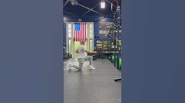 Band Rotational Row (half kneeling)