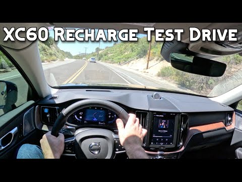 Volvo XC60 Recharge POV Test Drive