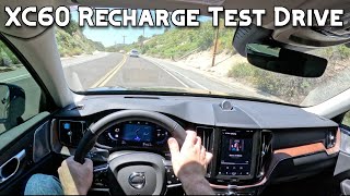 Volvo XC60 Recharge POV Test Drive