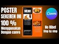 Tutorial Canva: Cara Membuat Poster Daftar Menu Makanan yang Menarik dan Profesional