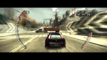 NFS Most Wanted (2005) ULTRAWIDE 100%: Blacklist 3 Race Events Drag Boardwalk & Bayshore