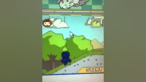 Mega man and great fairy sword on super scribble nauts