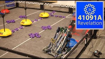 41091A Revelation Skills Autonomous Oct. 23, 2021 at Battle at the Bolt - Vex Robotics Tipping Point