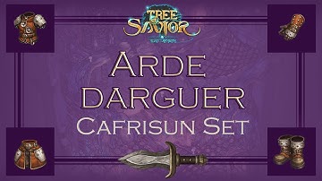 [ToS] Tree of Savior - Arde Dagger / Cafrisun Set