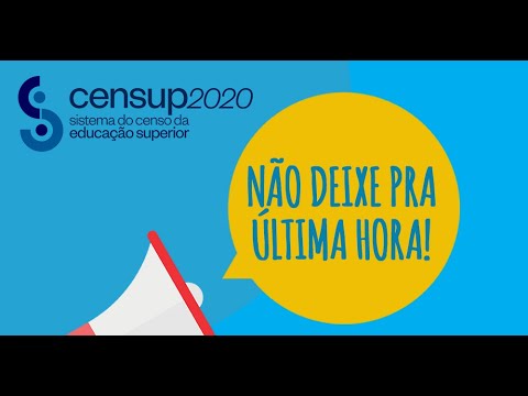 Censup2020 - Censo do Ensino Superior - Enviar informações automaticamente - Cerbrum Educacional
