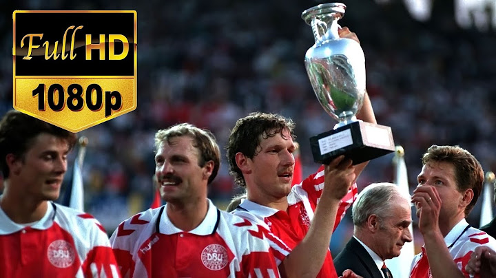 Denmark - Germany EURO 1992 Final | Highlights Danish Commentary |