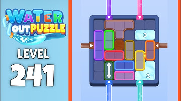 Water Out Puzzle level 241 solution 
