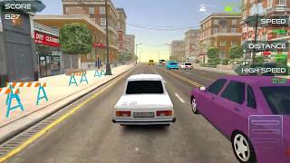 Russian Car : Super Speed Highway Traffic Racer 3D Gameplay screenshot 4