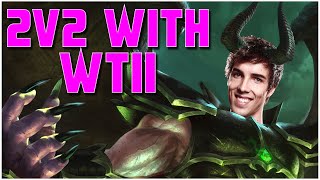 2v2 With WTii! | WC3 | Grubby