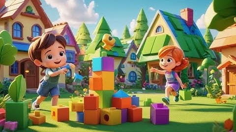 Building Block Boogie | Fun Construction Song for Kids | Toddler Building Rhyme
