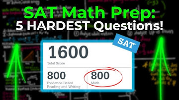 August 2025 SAT Prep: The 5 HARDEST SAT Math Questions of 2025
