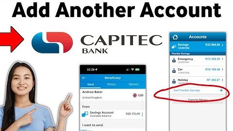 Hoe voeg ik een ander account toe in de Capitec-app 2025?