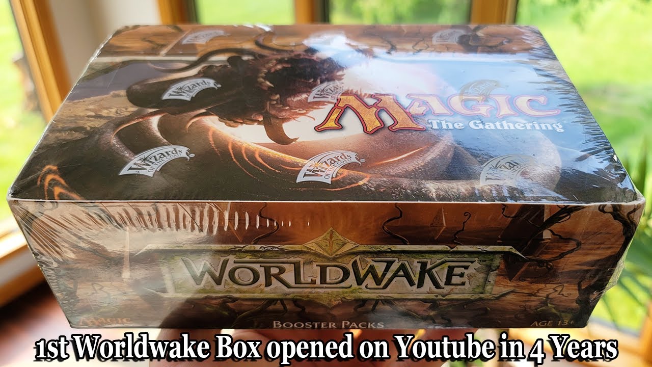 $2300 Worldwake Booster Box Opening | We Shouldn't Open This - YouTube